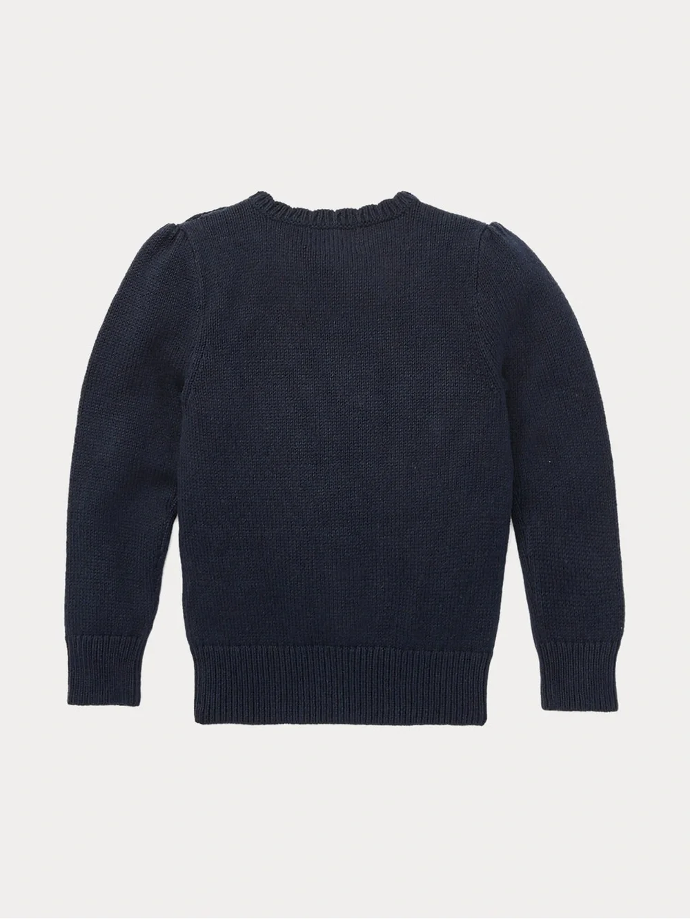 Polo Ralph Lauren WHITE Knit Sweater “Polo Bear Cotton Sweater” - Picture 2 of 8